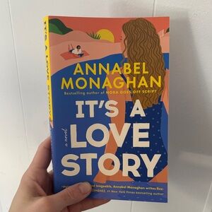 It's a Love Story Book by Annabel Monaghan